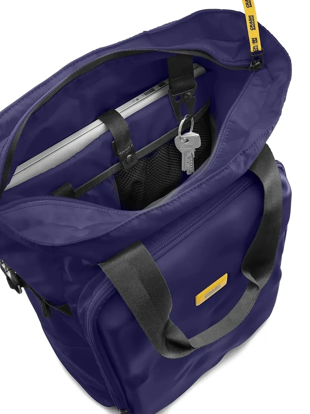 Crash Baggage Gewatteerde rugzak met handgreep Blauw