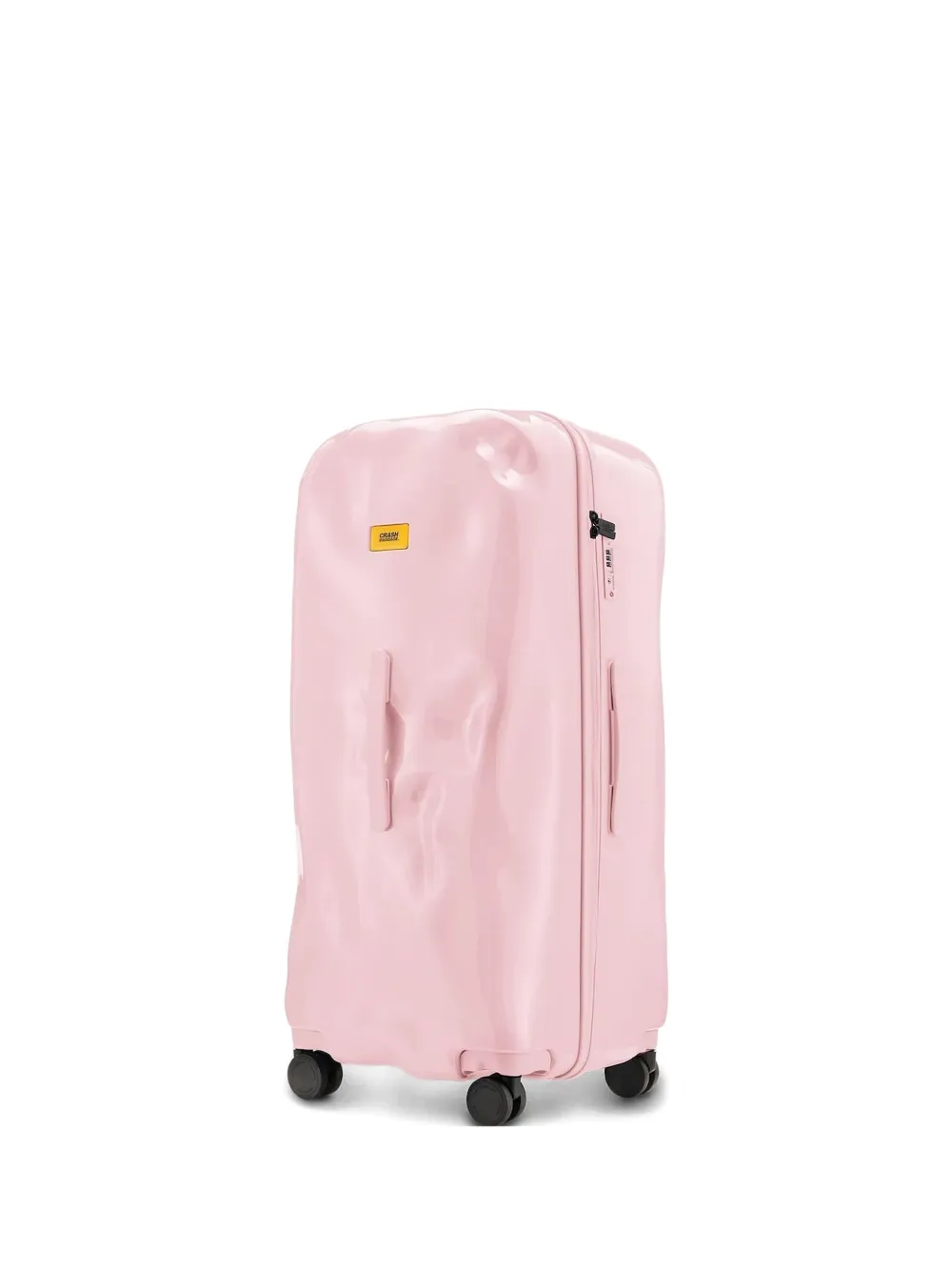 Crash Baggage Icon reistas met vervormde buitenkant Roze