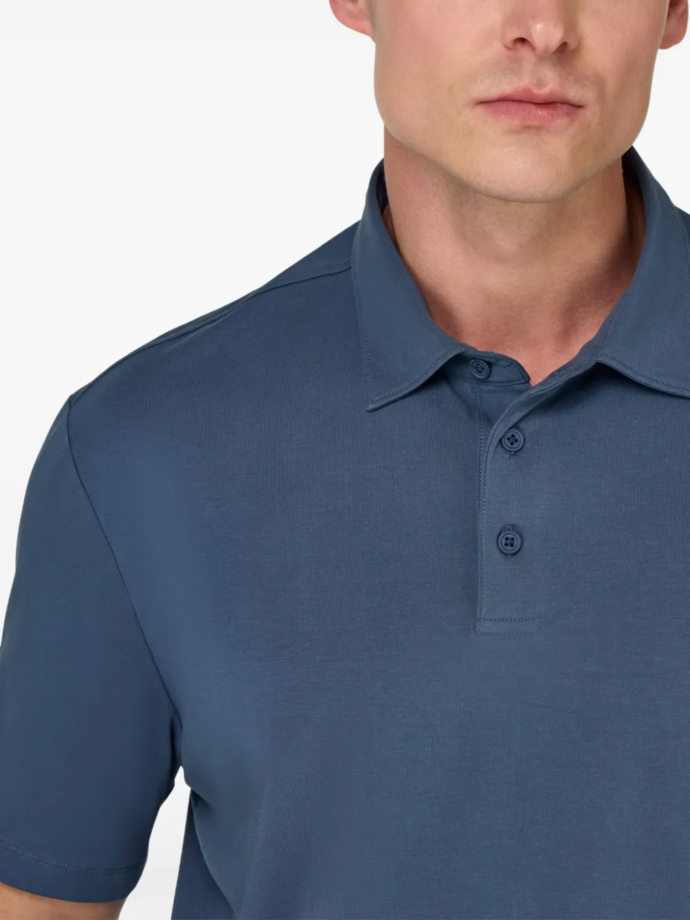 Boggi Milano Katoenen poloshirt Blauw