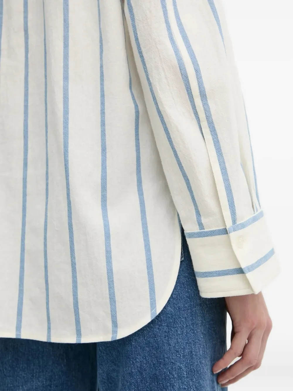 Day Birger Et Mikkelsen Vertical-stripe Shirt In Neutral