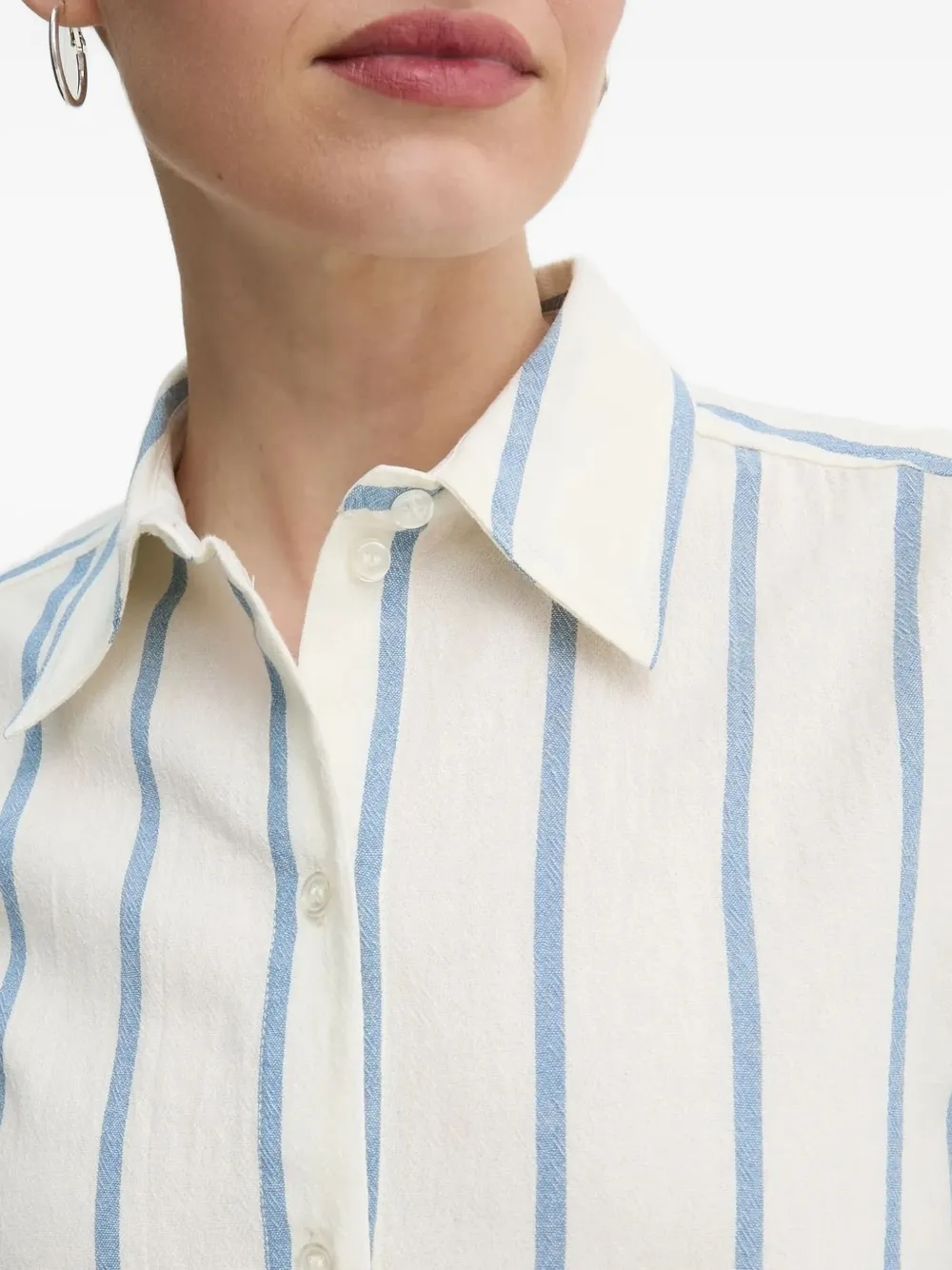 Day Birger Et Mikkelsen Vertical-stripe Shirt In Neutral