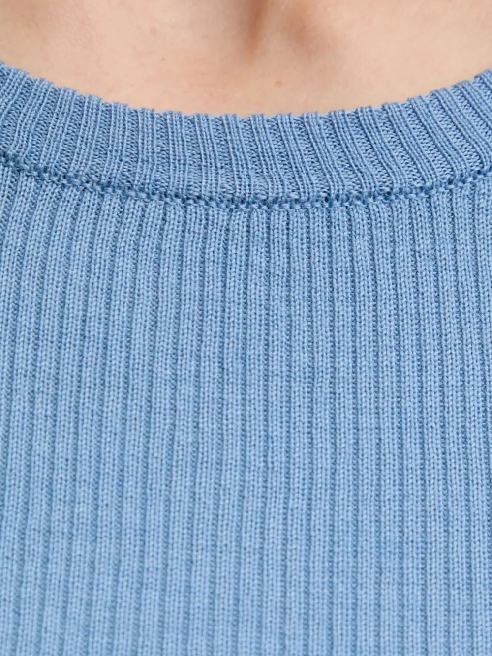 Day Birger Et Mikkelsen Geribbelde top met lange mouwen Blauw