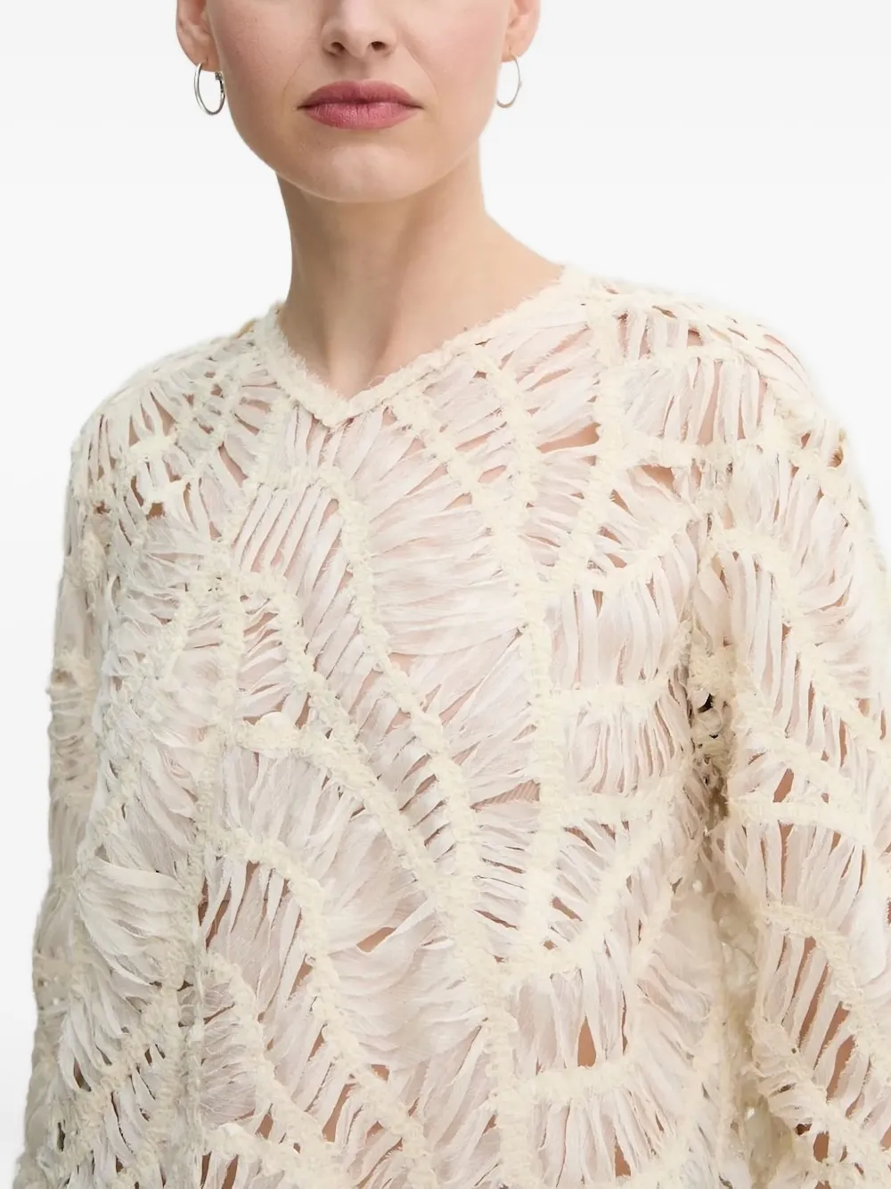 Day Birger Et Mikkelsen Cut-out Details Top In Neutral