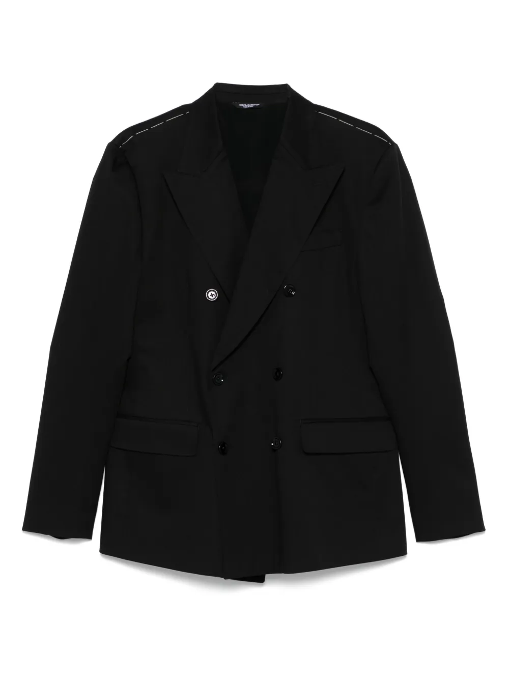 Dolce & Gabbana blazer con doble botonadura | negro | Image 1
