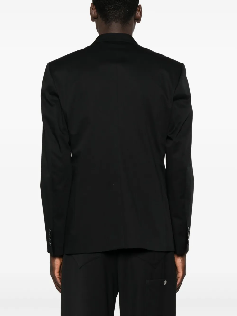 Dolce & Gabbana Blazer met dubbele rij knopen Zwart