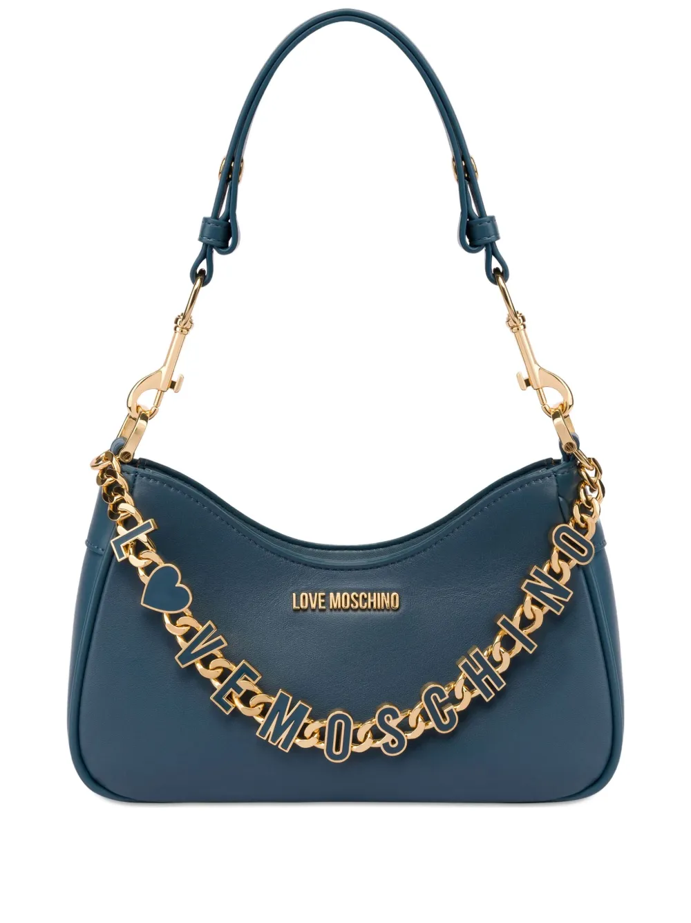 logo-lettering shoulder bag