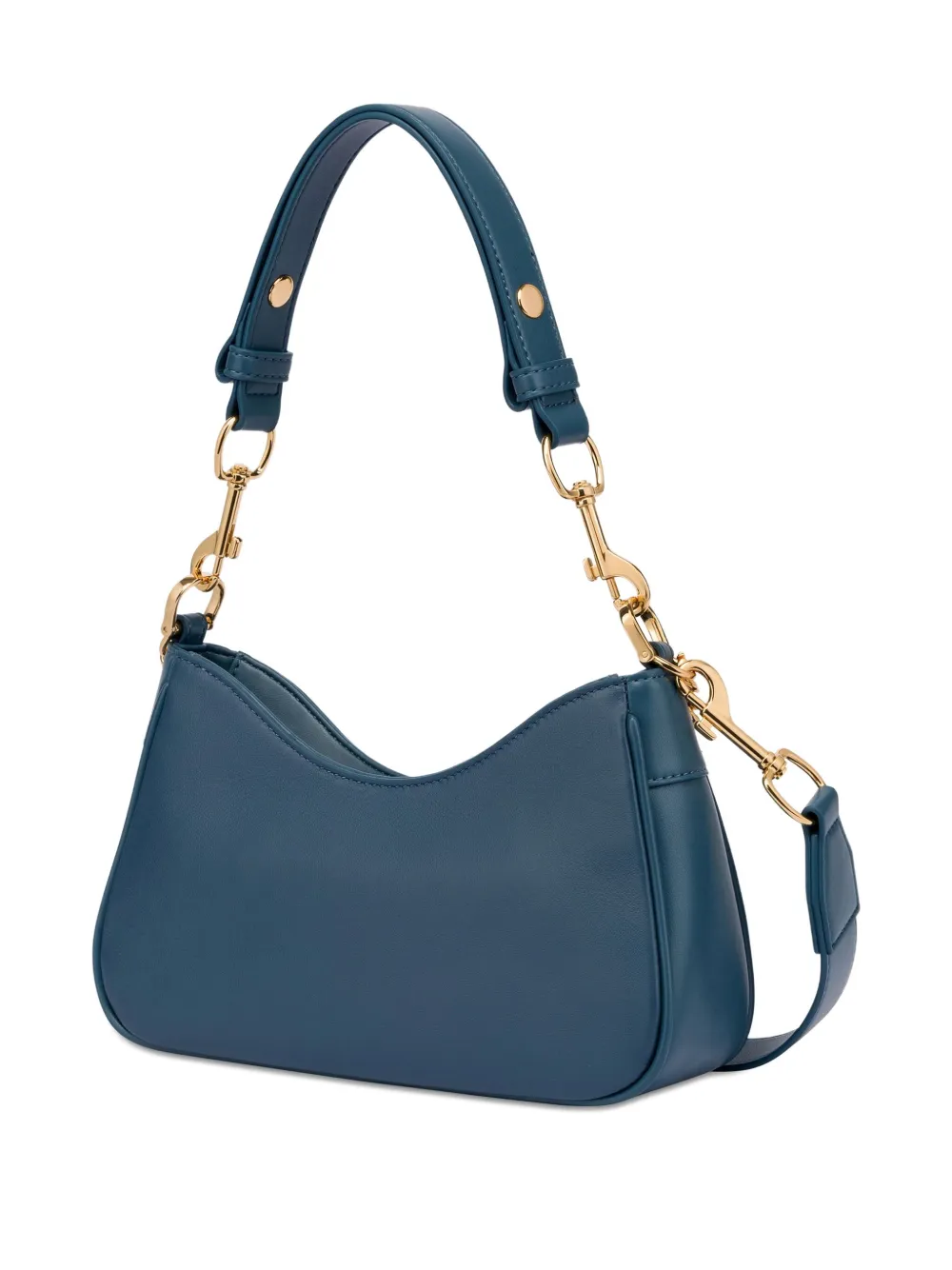 Love Moschino Schoudertas met logo - Blauw