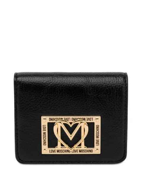 Love Moschino logo-plaque wallet