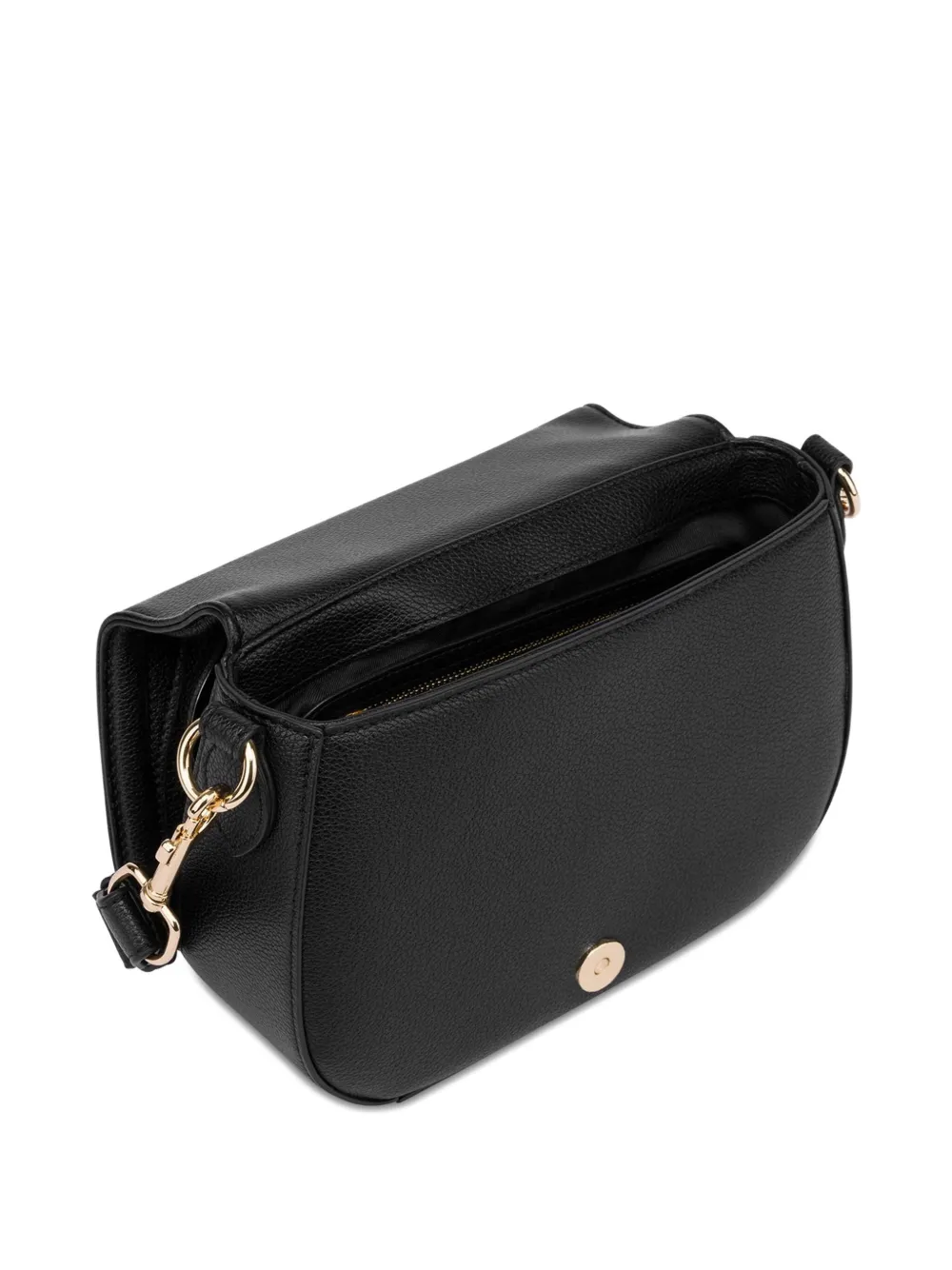 Love Moschino Schoudertas met logoplakkaat Zwart