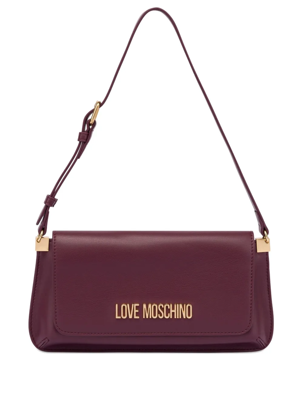 logo-lettering shoulder bag