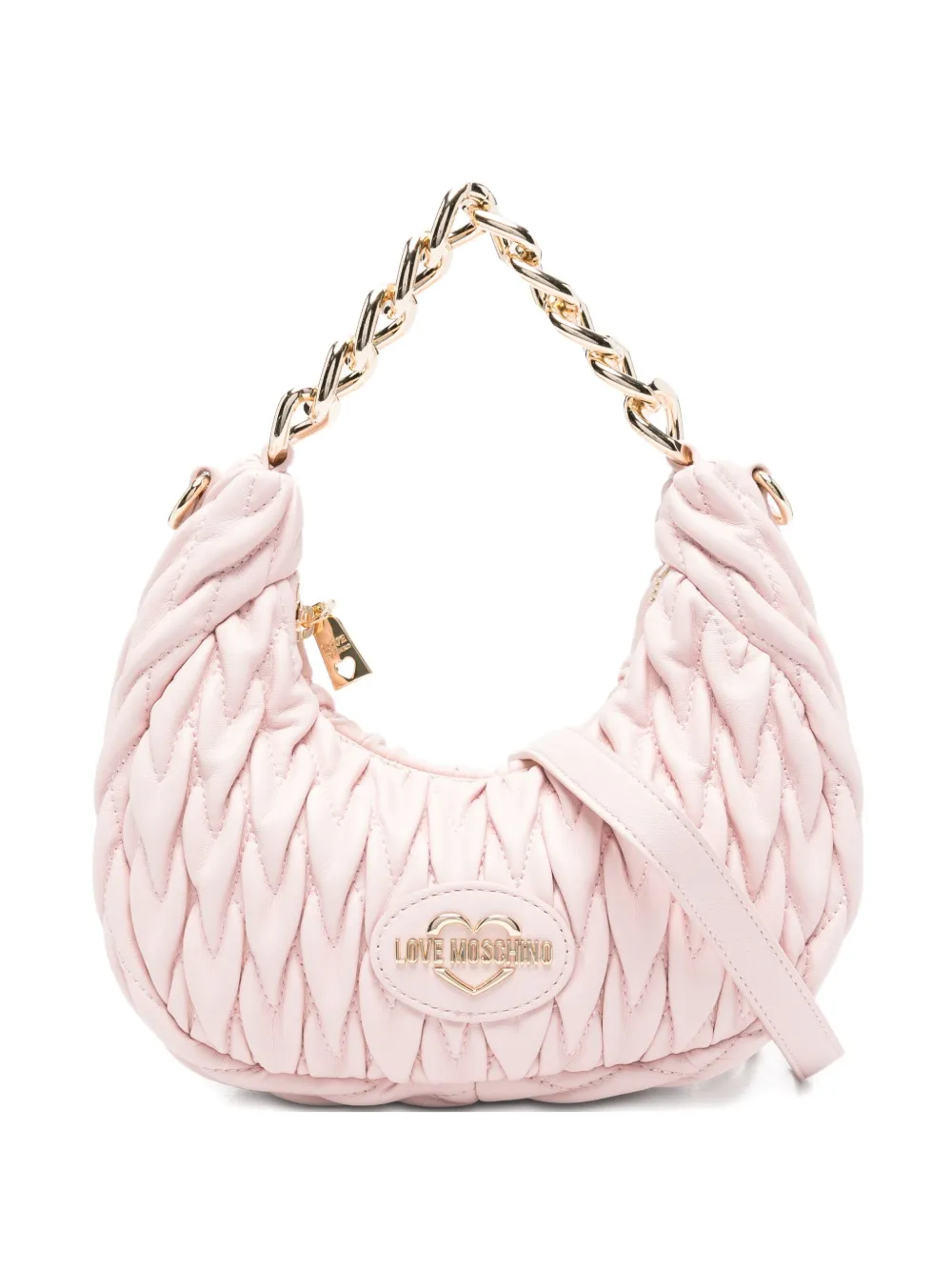 Love Moschino quilted chain-handle shoulder bag | Pink | Image 1