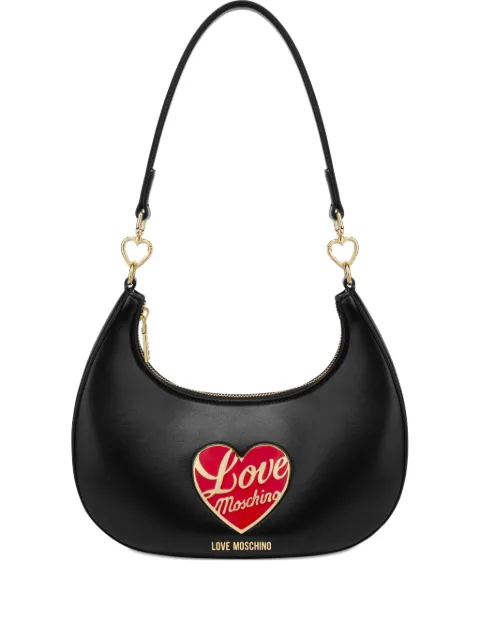 Love Moschino Borsa a spalla con placca