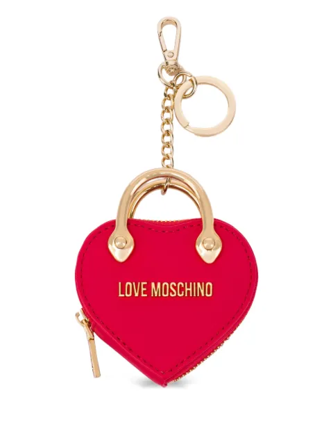 Love Moschino heart-shaped keyring