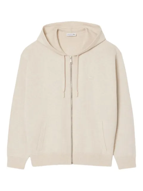 Lacoste zip-front hoodie