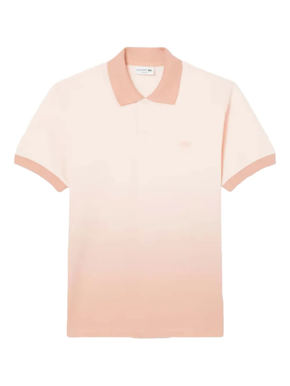 ombré-effect polo shirt