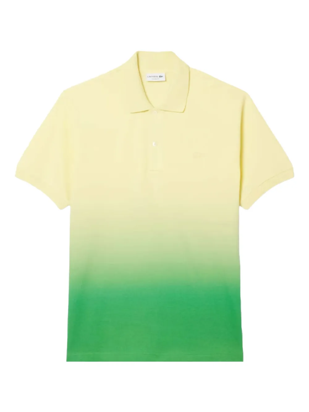 ombré-effect polo shirt