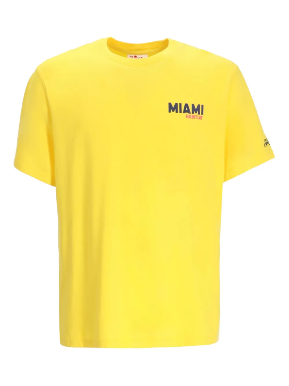 MC2 Saint Barth Miami T-shirt Geel