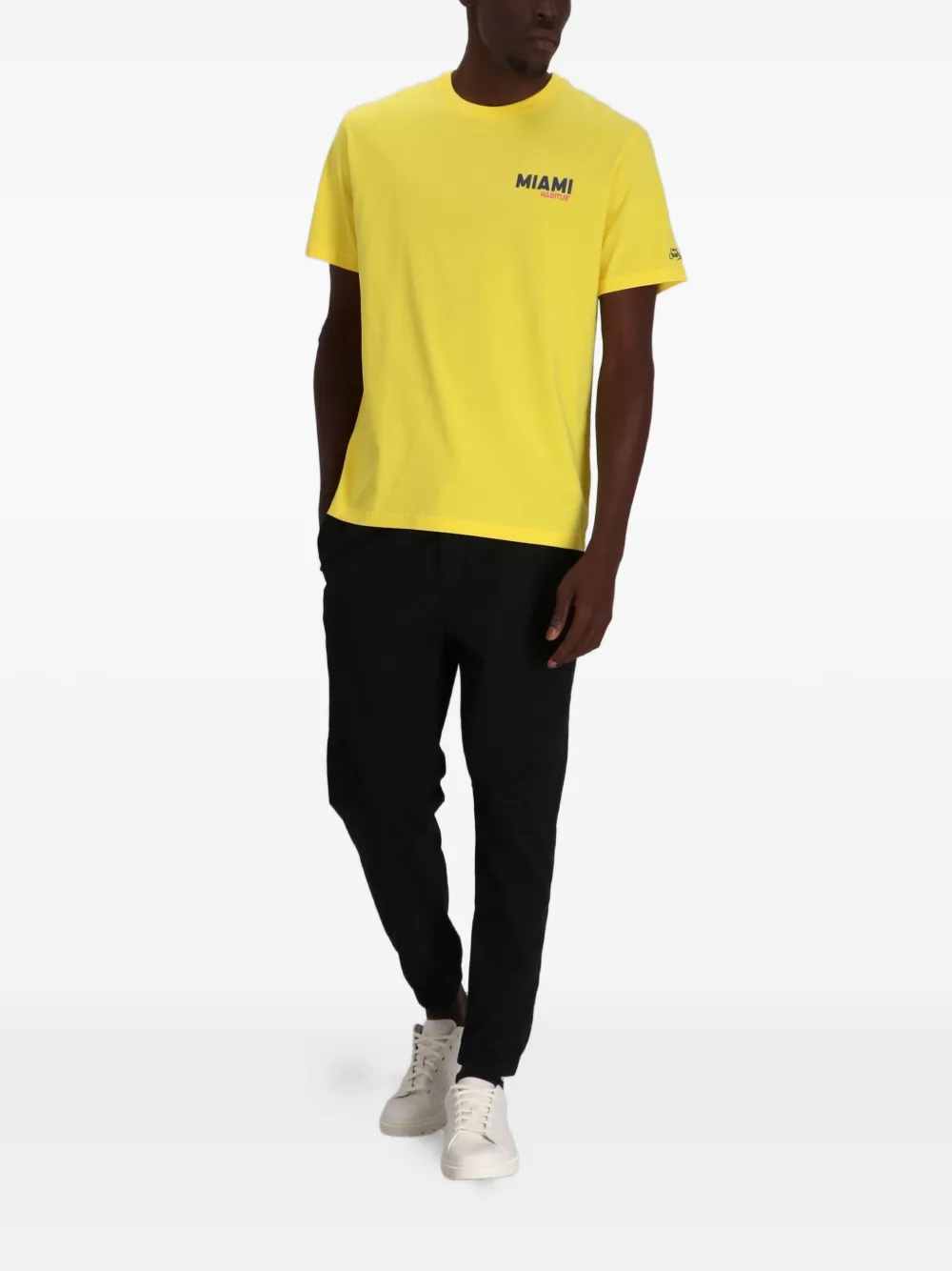 MC2 Saint Barth Miami T-shirt - Geel