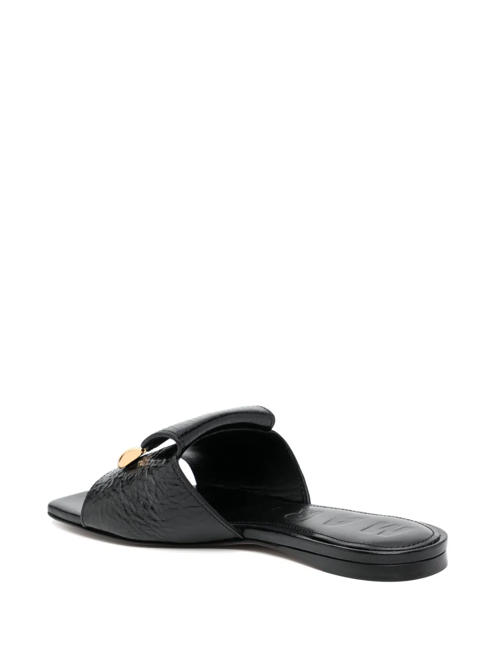 Marni leather sandals Black