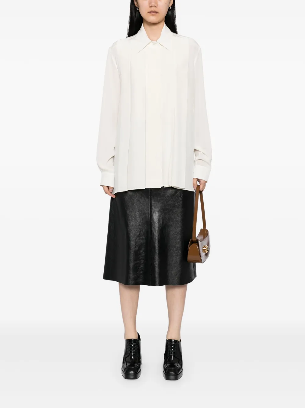 Marni Zijden blouse - Wit