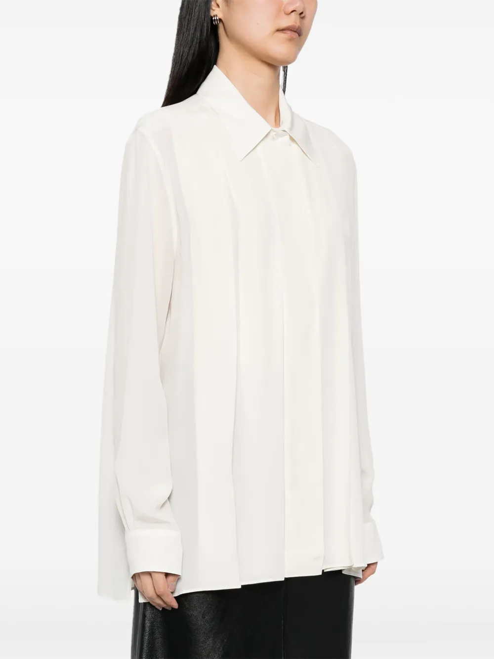 Marni Zijden blouse Wit