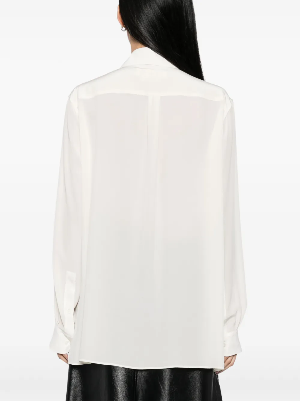 Marni Zijden blouse Wit