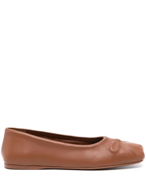 Marni leather ballet flats