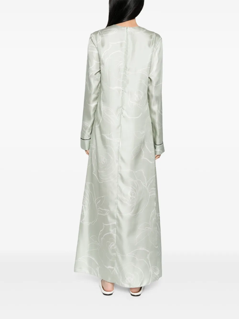 Marni Aurora jurk Groen