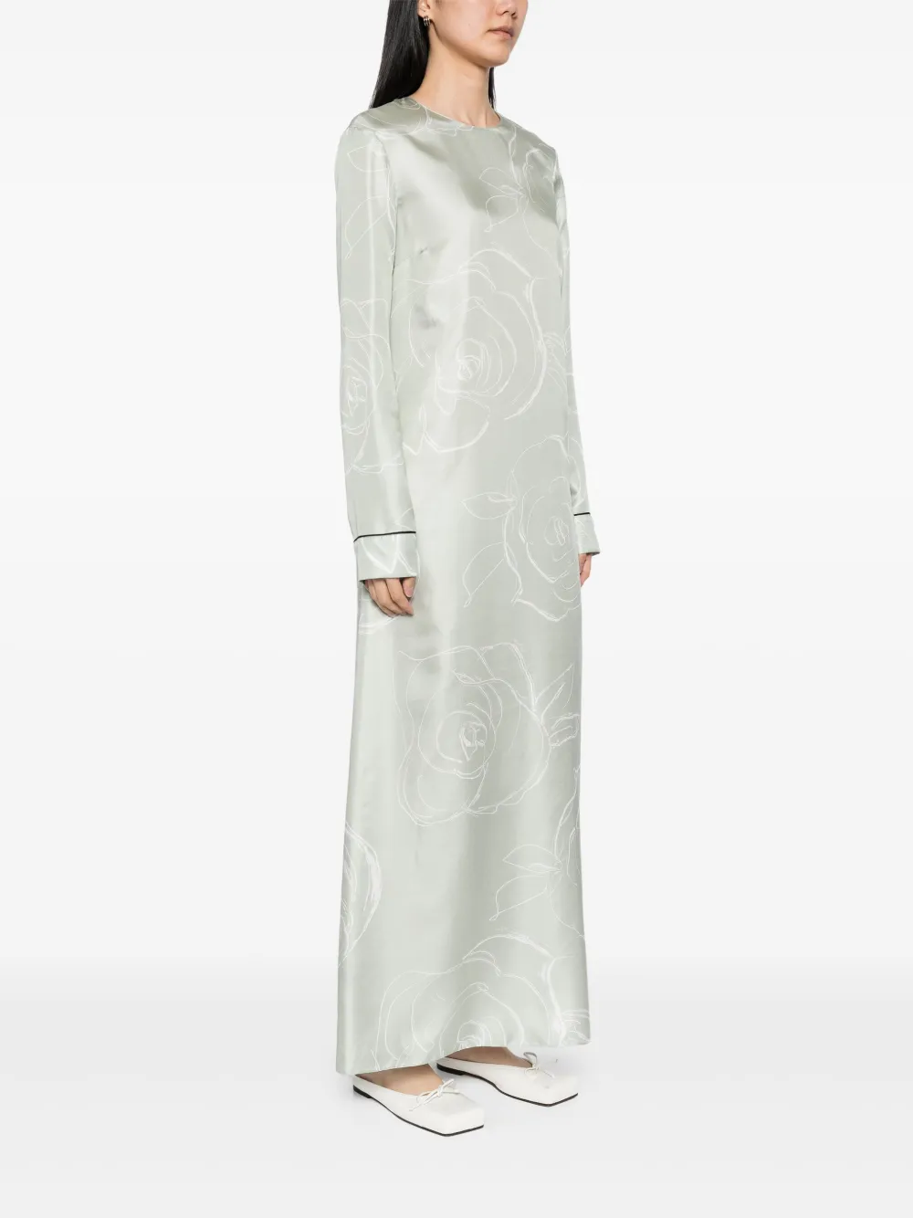 Marni Aurora jurk Groen