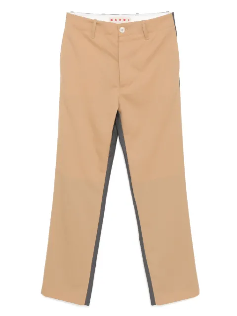 Marni pantalones con dobladillo vuelto