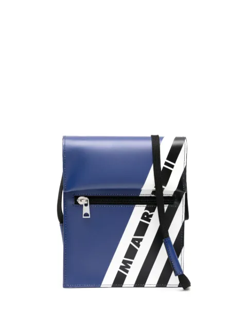 Marni logo messenger bag