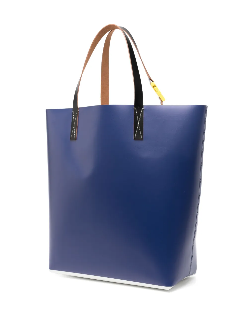 Marni Shopper met logo Blauw