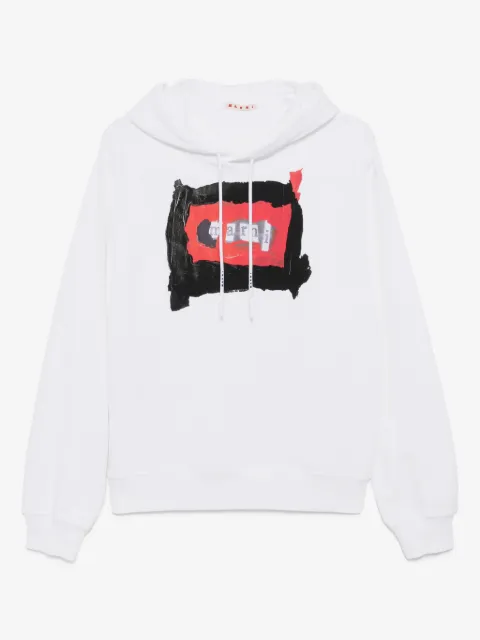 Marni logo hoodie