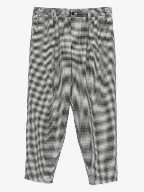Marni checked print pants 