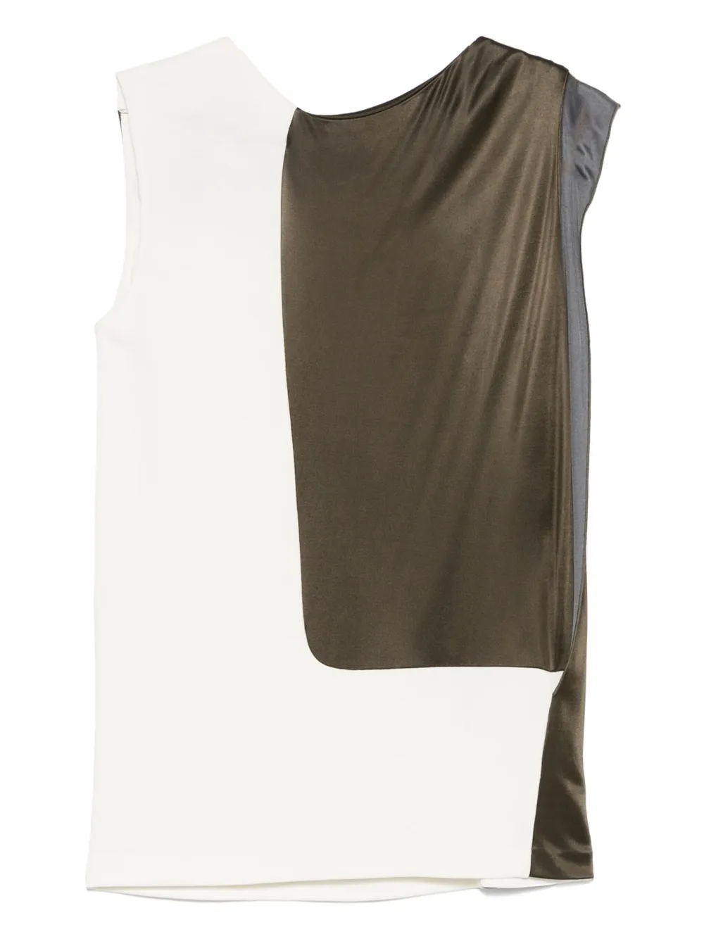 Pre-owned Balenciaga 2010s Two-tone Blouse