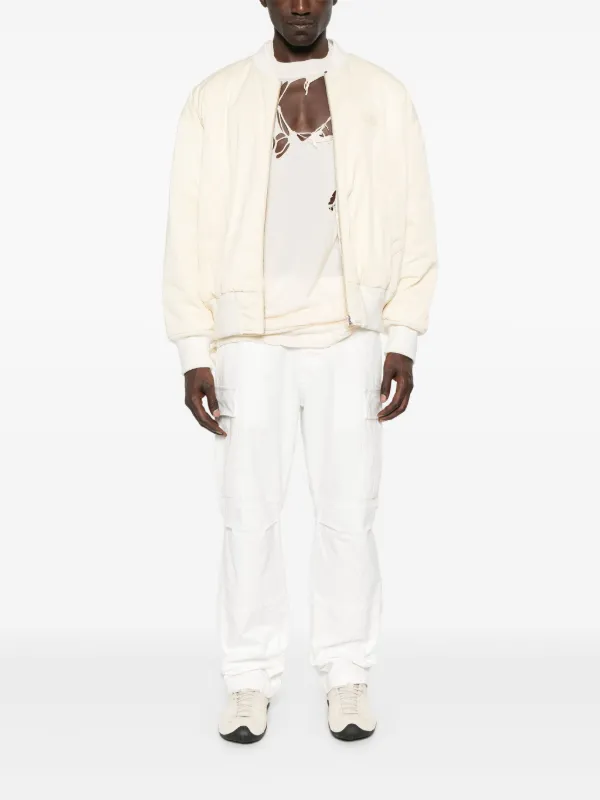 MM6 Maison Margiela カーゴパンツ | ホワイト | FARFETCH JP