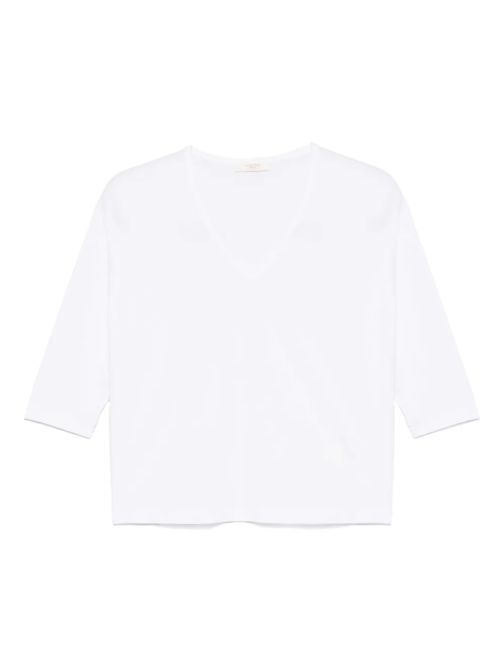 Zanone Katoenen T-shirt Wit