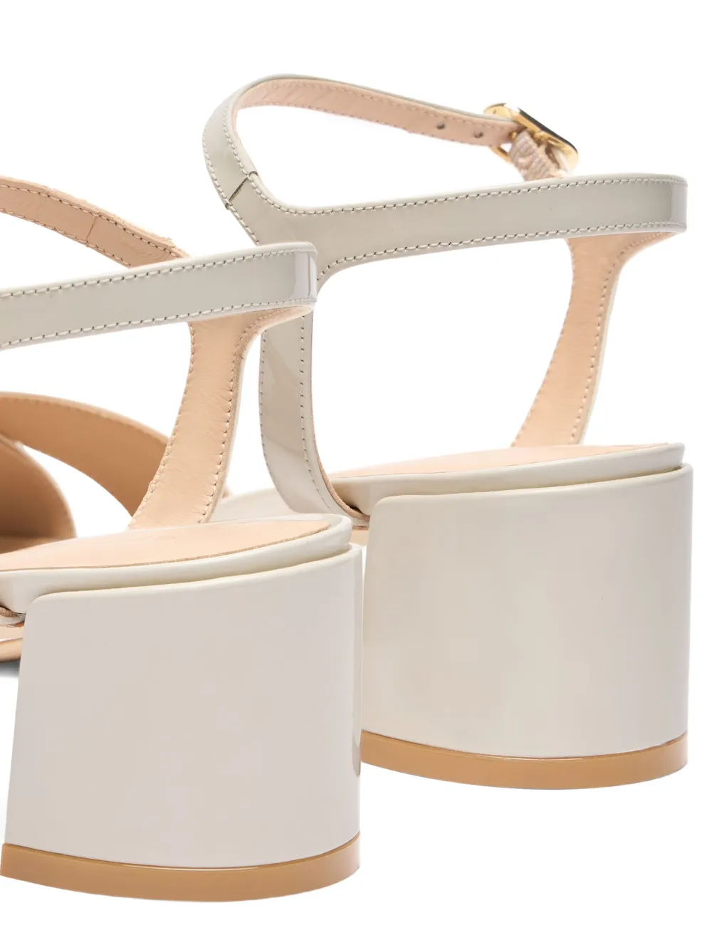 Stuart Weitzman 50mm Dayna sandals Neutrals