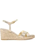 Stuart Weitzman 75mm Dayna espadrilles - Gold