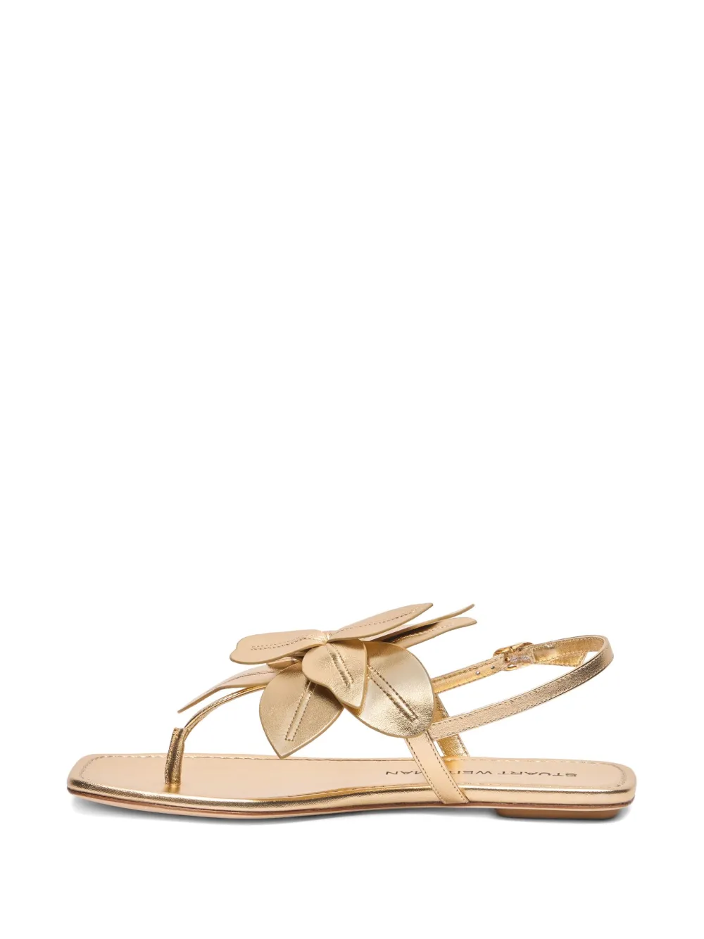 Stuart Weitzman Paradise sandals Gold