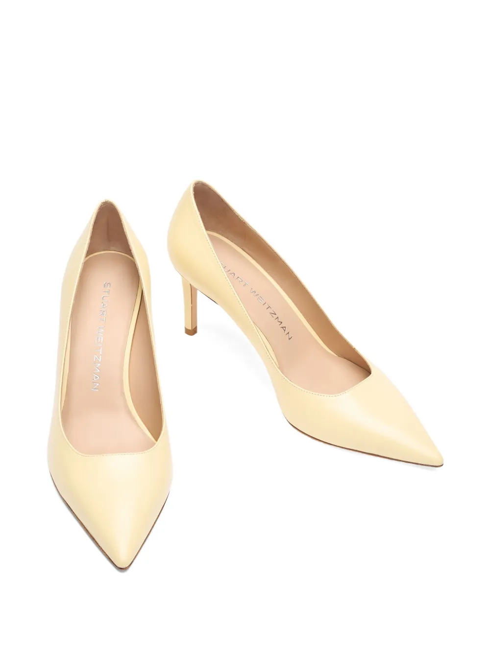 Stuart Weitzman 75mm Stuart Power pumps Yellow