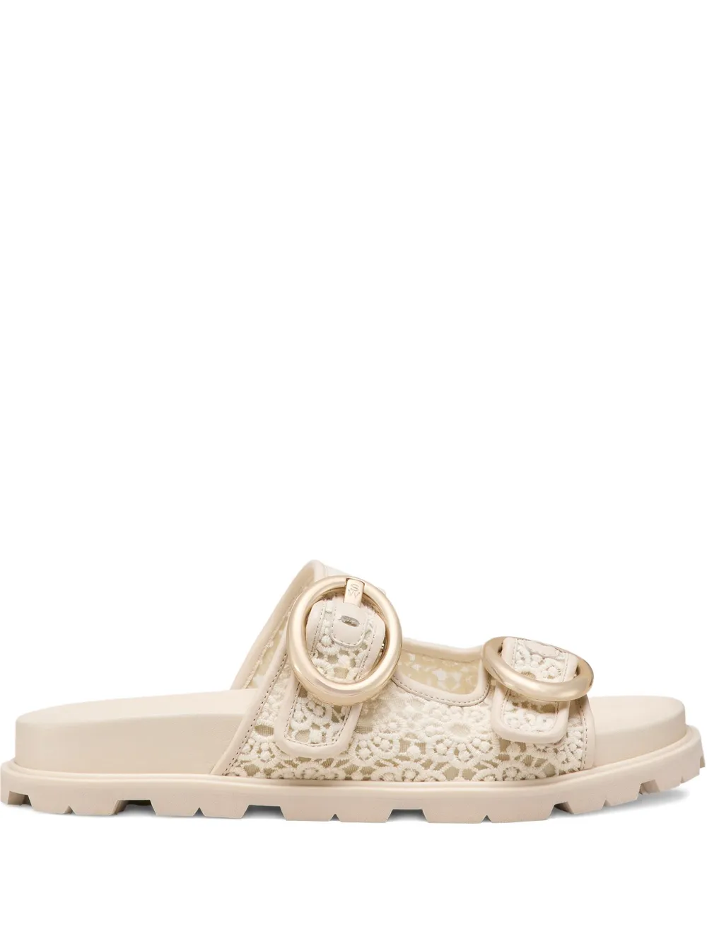 Stuart Weitzman Benni slides Neutrals