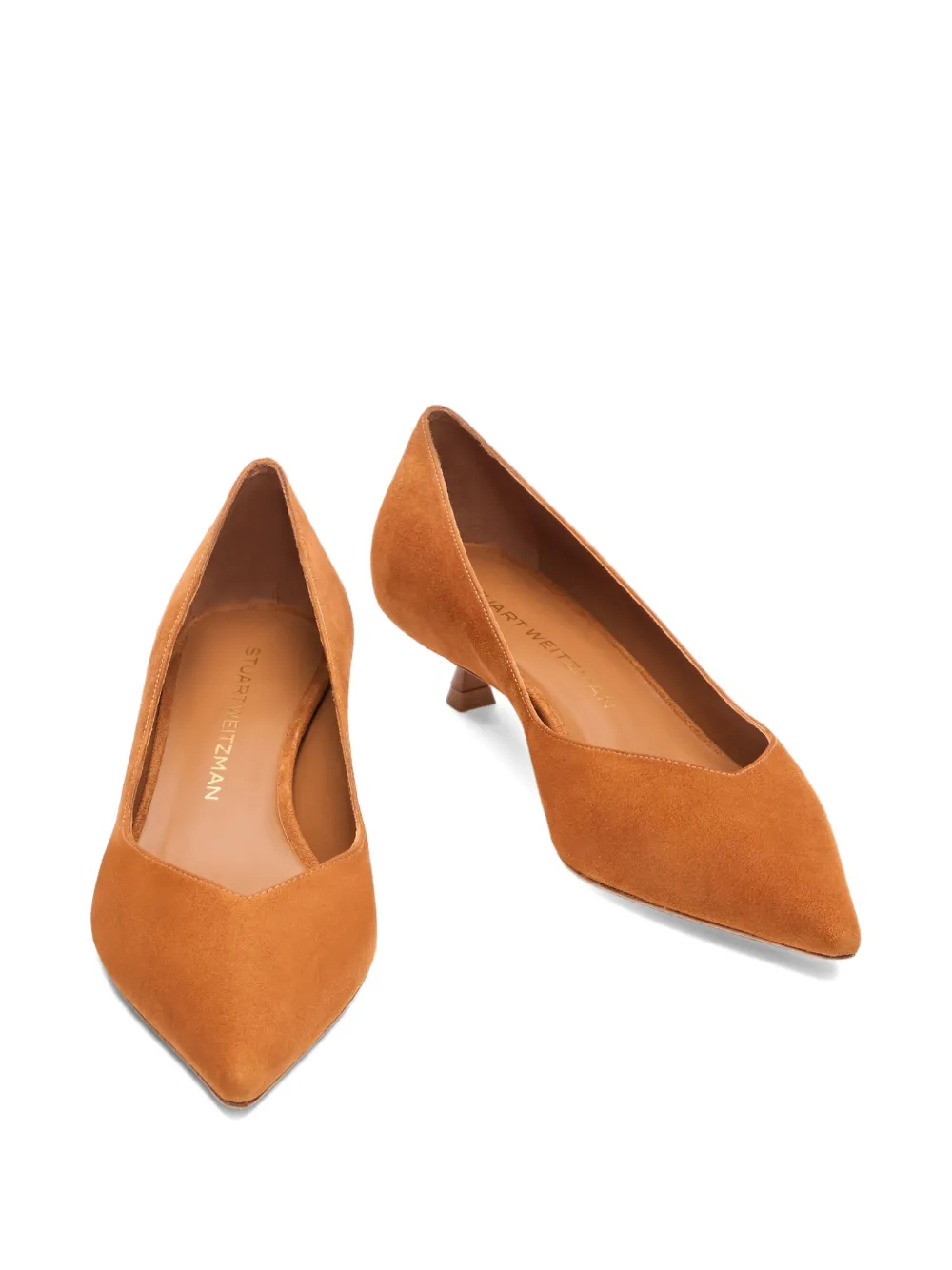 Stuart Weitzman 35mm Eva pumps Neutrals