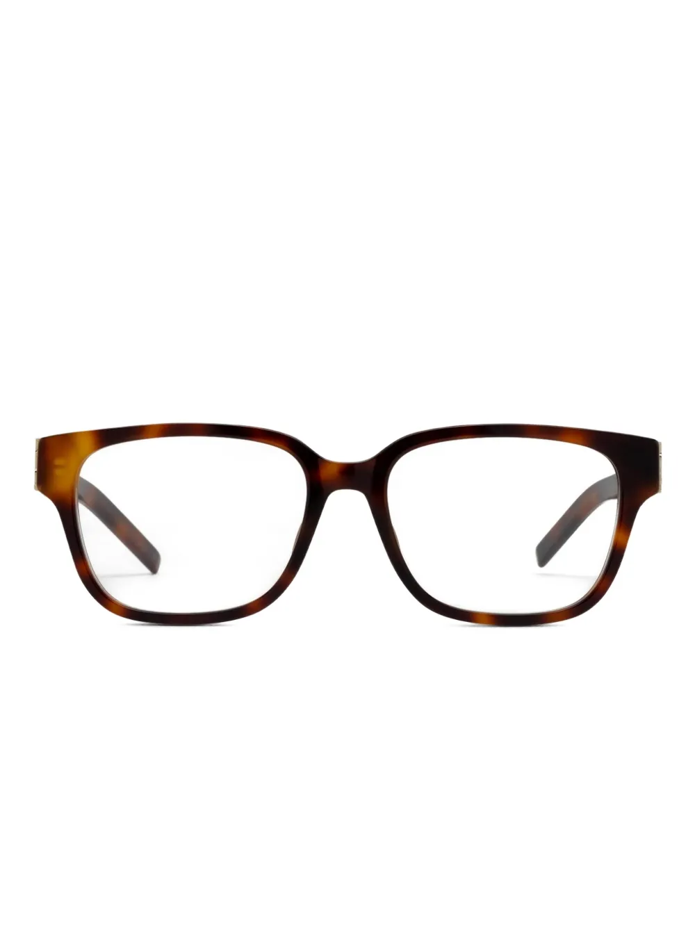Saint Laurent logo-detail square glasses Bruin