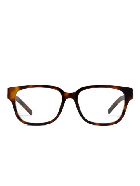 Saint Laurent logo-detail square glasses