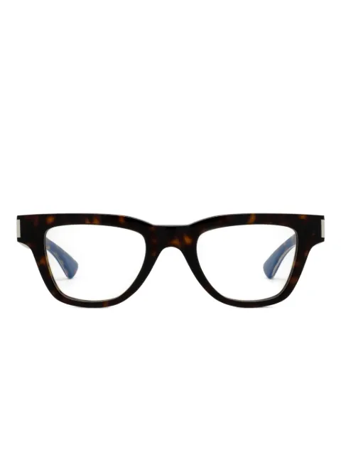 Saint Laurent round-frame tortoiseshell glasses