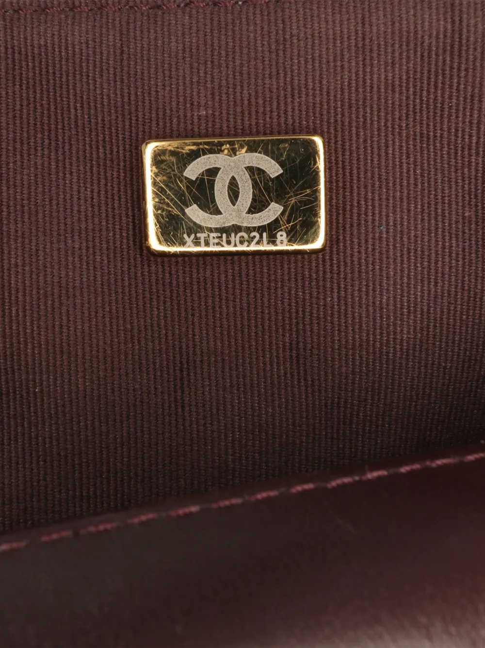Pre-owned Chanel 2021-2024 Mini Quilted Shiny Lambskin Single Flap Crossbody Bag In Red