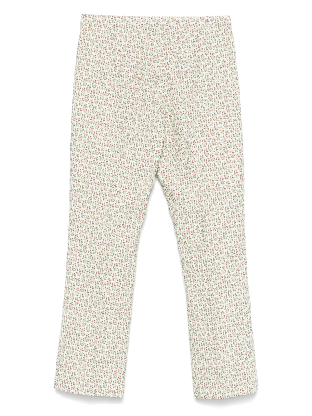 Nº21 floral-print trousers - Wit