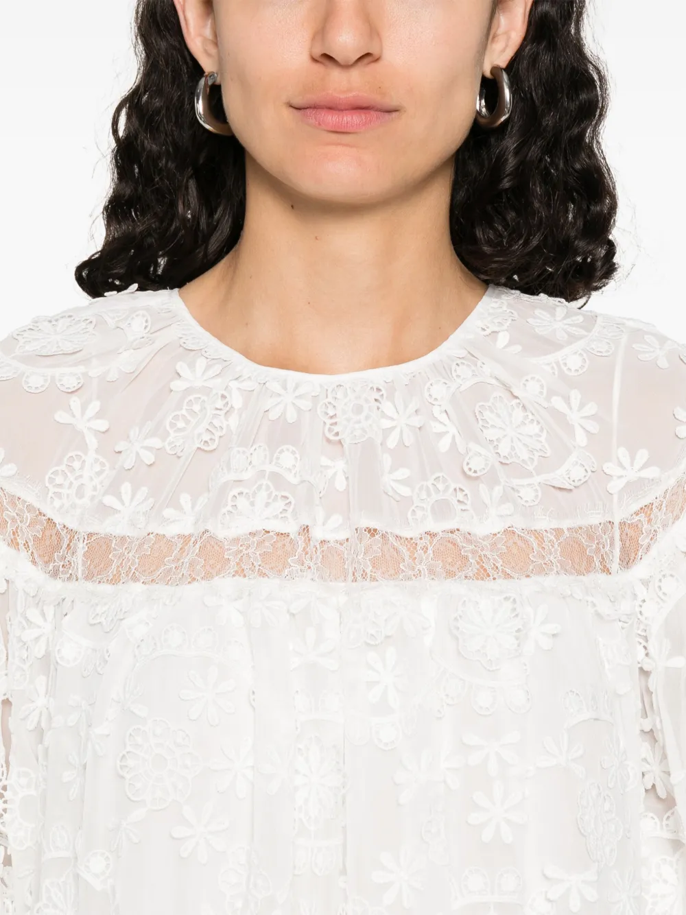 N°21 EMBROIDERED MINI DRESS