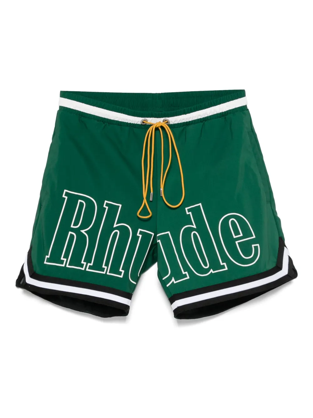 RHUDE shorts de playa con logo | verde | Image 1